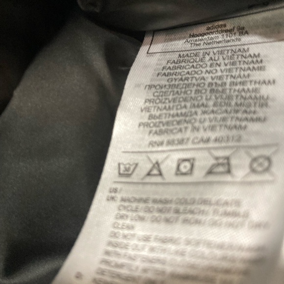 Adidas Women's Black Puffer Jacket - Picture 5 of 5